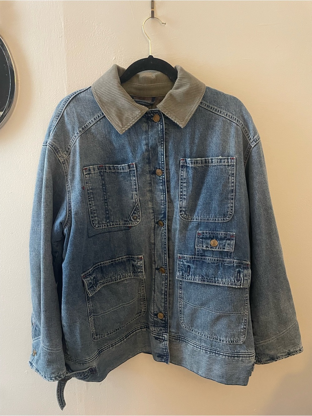Free People Sweet Barn Denim Jacket